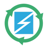 The logo of Ora e-Cars business.
												Consists of the world central
												battery like rectangle with a
												lighting inside encircled by a
												circle that has three embedded
												arrows that indicated renewable
												and recyclation.